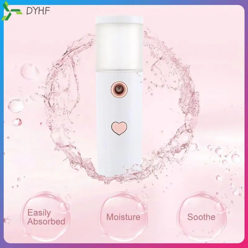 

Revitalizing Mist Portable Humidifier Moisturizing And Refreshing Usb Chargeable Usb Rechargeable Humidifier Skin Care Tool