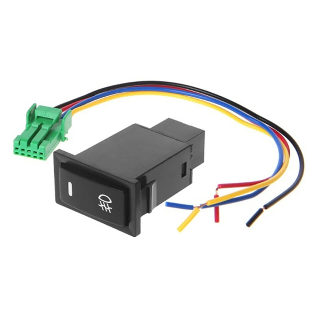 

12 В постоянного тока, противотуманное устройство, переключатель, Управление лампой, клавиатура, аксессуары, запасные части, замена для Hiace/...