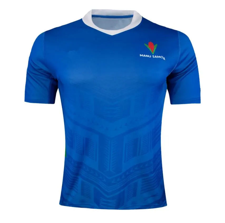 

2022 Samoa 7s Home Rugby Jersey Shirt size S-M-L-XL-XXL-3XL-4XL-5XL