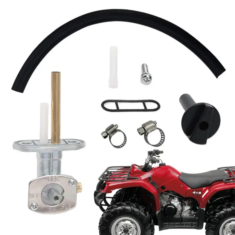 

Oil Faucet Petcock Aluminum Alloy Regulator Switch Tank Regulator Switch Compatible With KVF360 YFM660 Replacement Parts