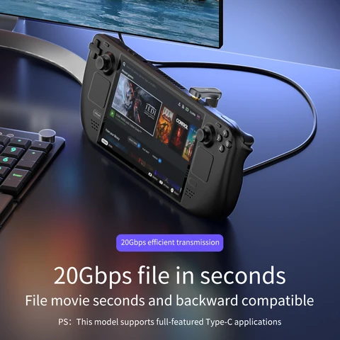 Адаптер для быстрой зарядки с интерфейсом USB C на Type C, 180 градусов