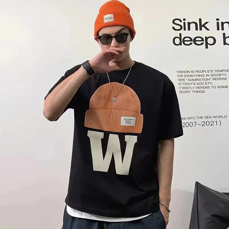 

Men's Fashion T-Shirt New Black Kawaii Clothes Summer Funny Anime Designer Streetwear Oversized Blouse Graphic TShirts Tee Tops