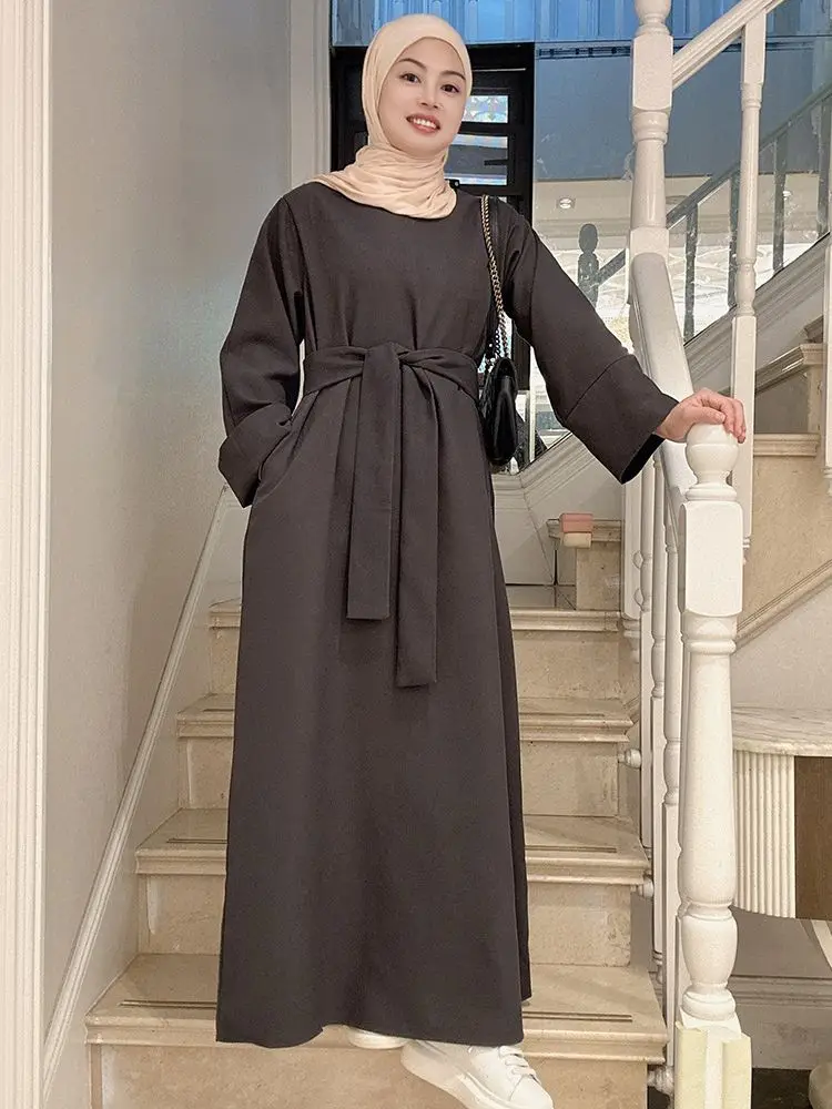 Ramadan Kaftan Abayas Dubai Turkey Islam Arabic Muslim Dress Robe Longue Femme Musulmane Djelaba Abayas Women Clothing Caftan