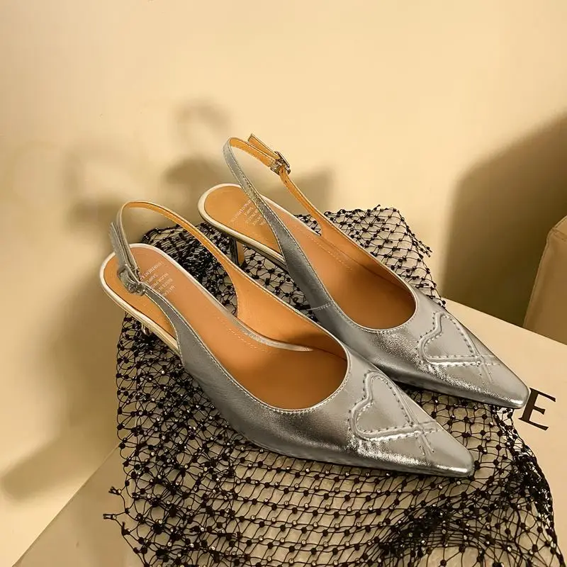 

Туфли женские из натуральной овечьей кожи, на высоком каблуке, размеры 34-42