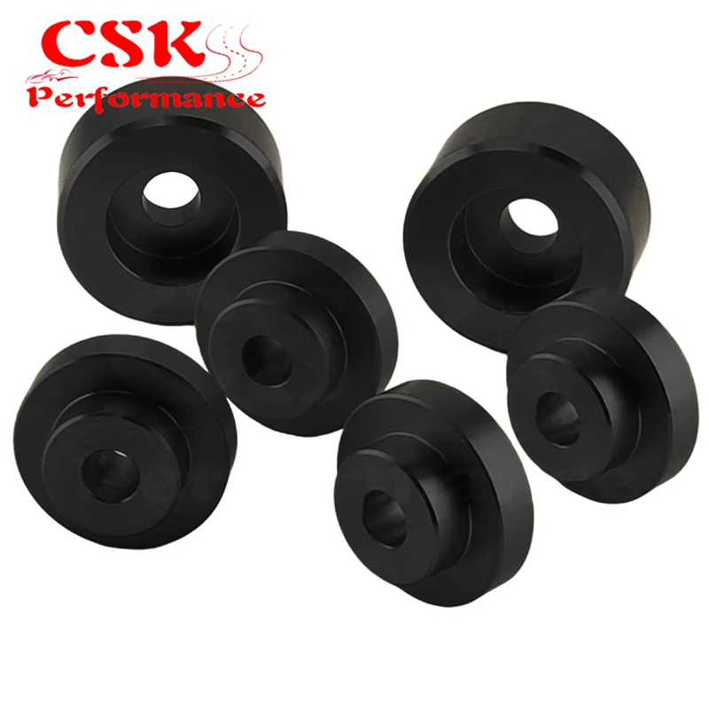 

Drifting Race Solid Differential Mount Bushings Fits For S14 S15 95-98 Skyline R33 R34 black