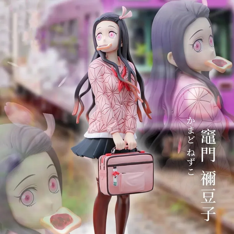 

Фигурка из аниме «рассекающий демонов», экшн-фигурка киметасу, No Yaiba, в стиле преппи, камадо незуко, коллекционная игрушка, кукла