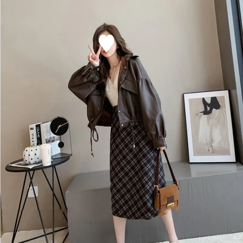 Рисунок 3 - Женская кожаная куртка свободного покроя