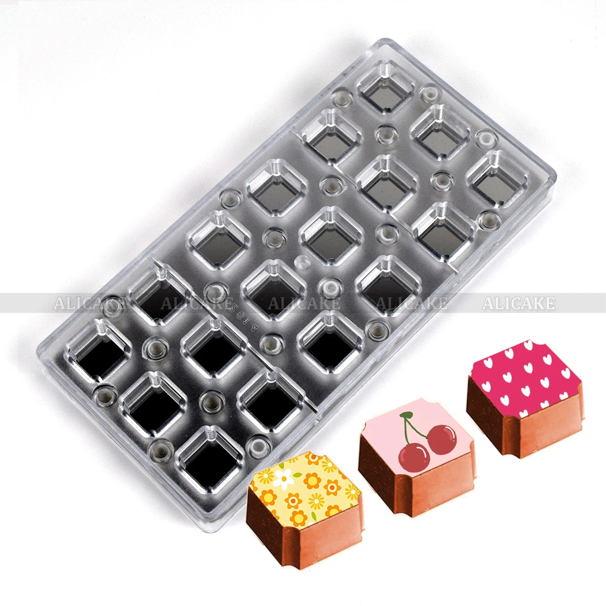 

Chocolate Candy Molds Transfer Sheet Forms Tray Magnet Polycarbonate Tablet Baking Pastry Acrylic Confectionery Utensils