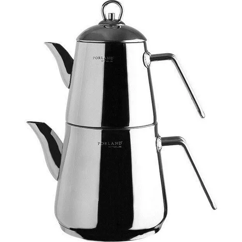 

Стальной чайник в виде пирамиды