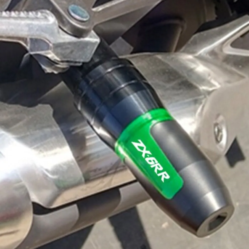 

FOR KAWASAKI ZX6RR ZX-6RR 2000 2001 2002 2003 2004 2005 2006 Motorcycle CNC Exhaust Frame Sliders Crash Pad Falling Protector