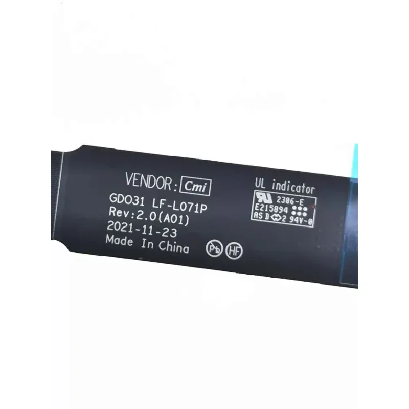 Сменный кабель для камеры ноутбука Dell XPS 13 Plus 9320 (2022) проводка CCD GDO31 LF-L071P 3VJKT 03VJKT