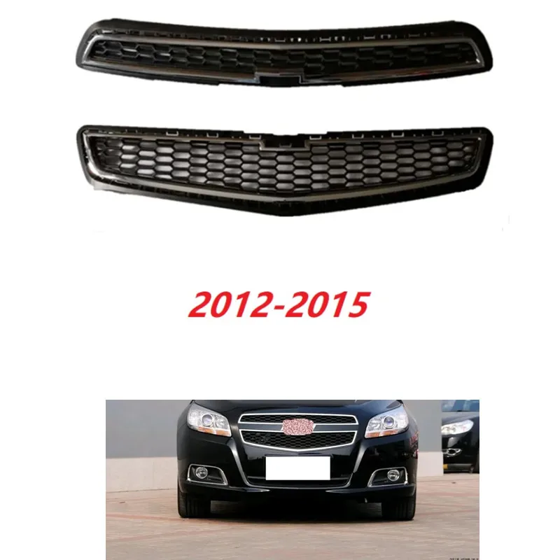 Rejilla de parachoques delantero para Chevy Malibu, rejilla de malla, para 2012, 2013, 2014, 2015