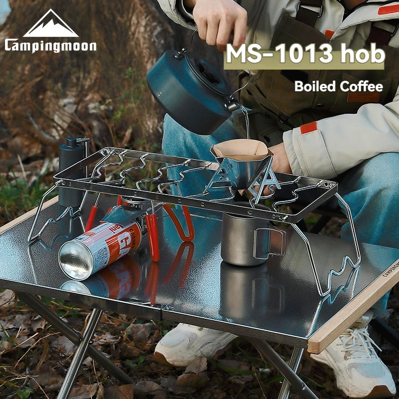 Складная Полка Для Плиты CAMPINGMOON Среднего Размера С Увеличенной Высотой