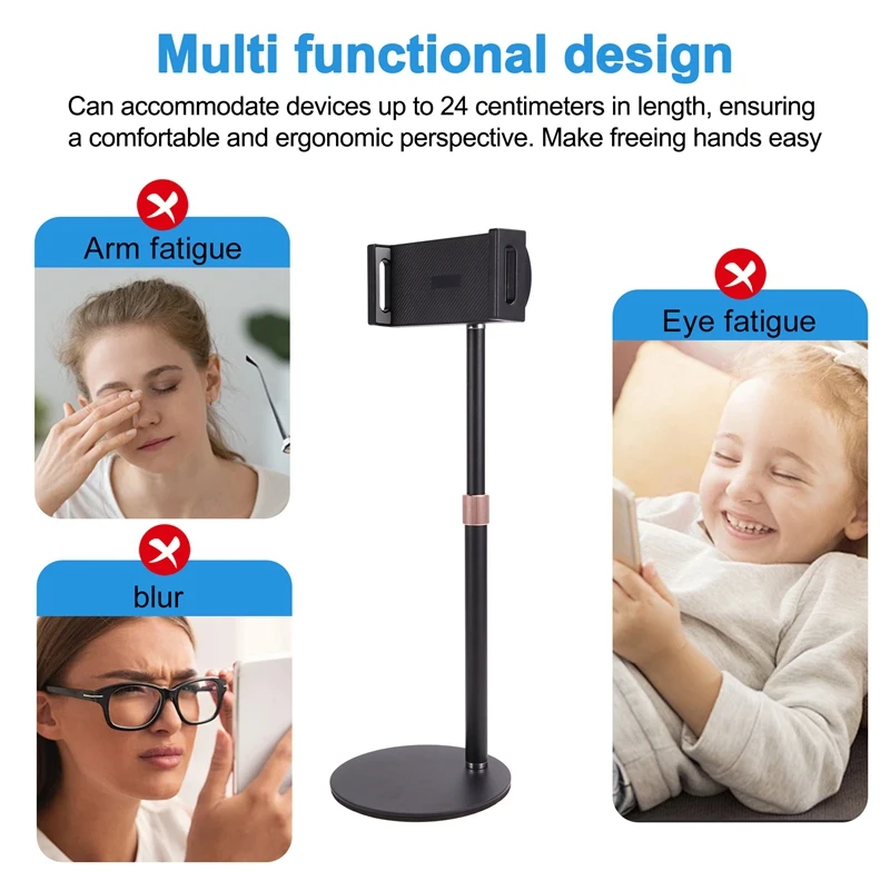 Регулируемая подставка для монитора Портативный держатель планшета до 25 см