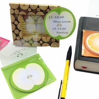free shipping 20packslot cabinet and chic fruit design notepad cute sticky note convenient post in notes