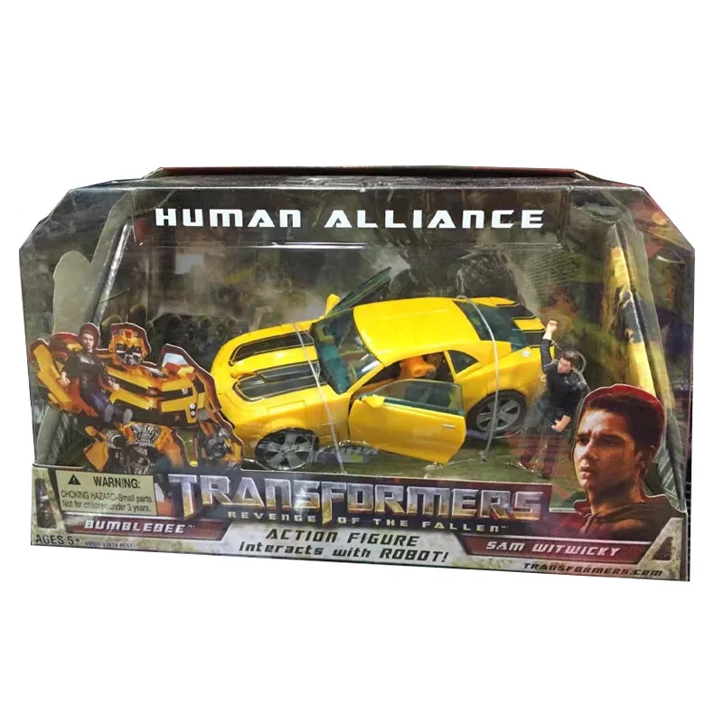 

Transformers Human Alliance Robot Car Autobots Toy V Bumblebee Revenge of the Fallen Sam Witwicky Action Figure Collections