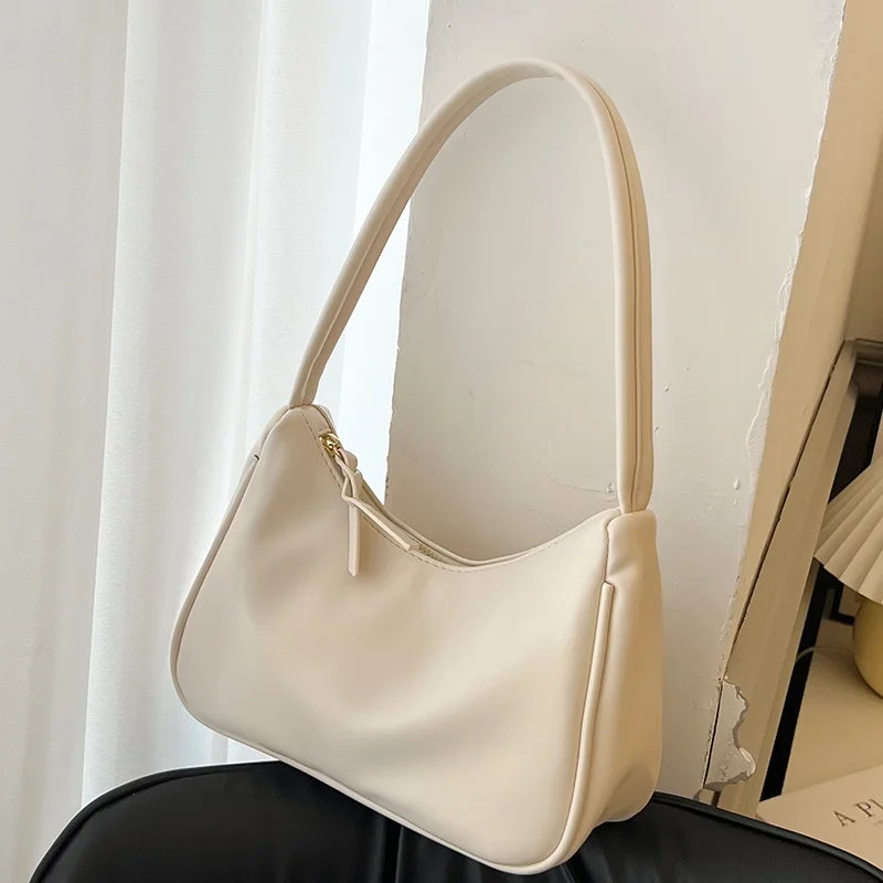 

Summer simple small bag women 2022 new fashion retro women's bag casual handbag versatile one shoulder armpit bag
