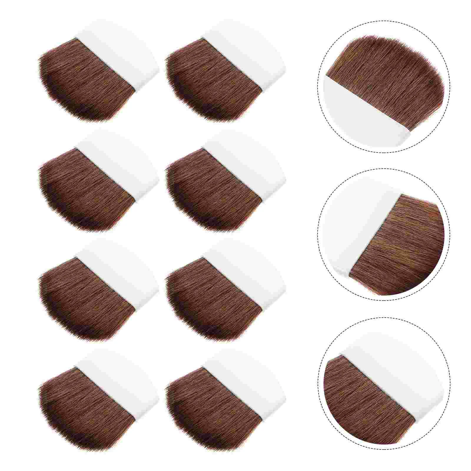 

Brushes Brush Paintingpodgeoil Applicator Flat Acrylic Sponge Decoupage Watercolor Portable Modge Kids Craftchalkedpaintbrushes