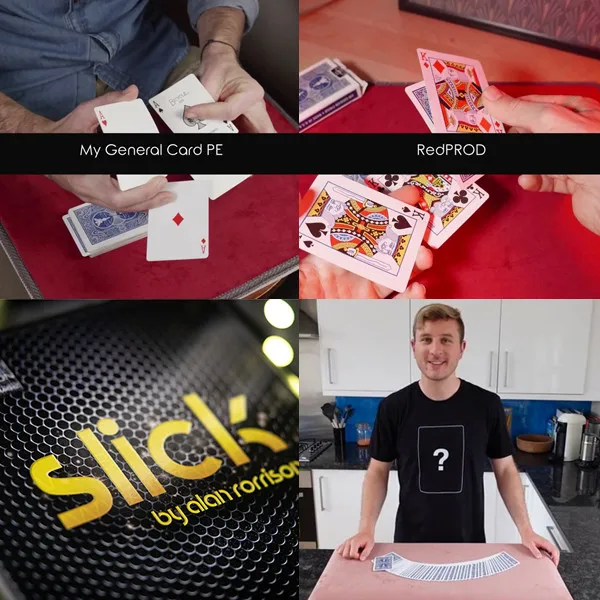 

My General Card PE от Yoann F,RedProd от Yoann F ,Slick от Марка Мейсона, обжимной контроль от Ollie Mealing magic фокусы