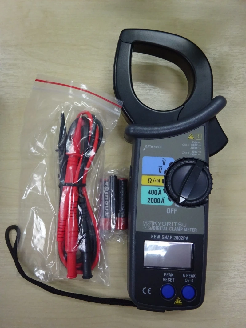 Зажим переменного тока Kyoritsu модель 2002 па измерение большого до А
