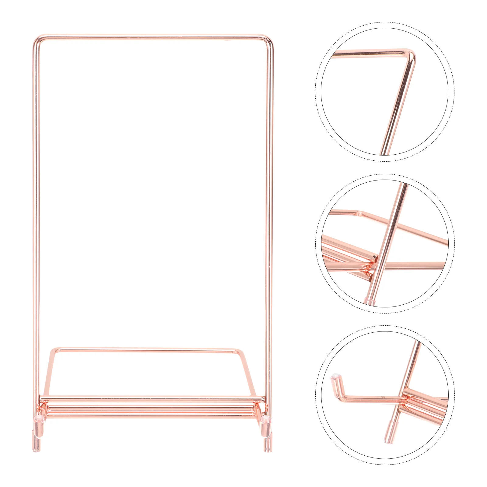 

Stand Display Metal Holder Plate Wire Book Photo Frame Cookbook Easel Picture Rack Gold Decorative Platter Stands Cook Kitchen