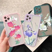 beautiful flower fairy illustration phone case for iphone x xr xs max 7 8 plus se 2020 12 13 mini 11 pro max shockproof cover