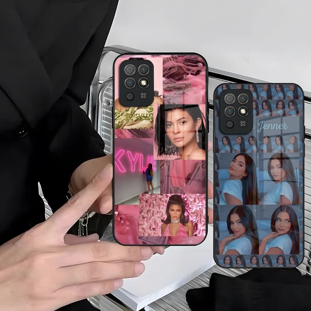Смартфон American Stars Kylie Jenner для Redmi 8 10 Poco x3Pro 9 x3Nfc 12 9T x3 9A Note10 Pro Note12 11x5 Note8 Plus 11 s