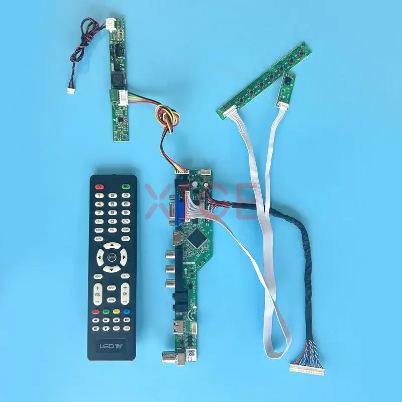 

Controller Board Fit LTM215HT04 LTM215HT05 LTM215HT06 21.5" Kit TV Analog Signal 1920*1080 LCD Screen USB+AV+HDMI+VGA LVDS 30Pin