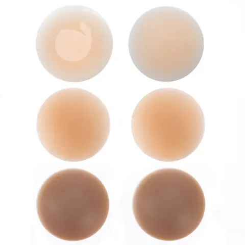 Reusable Invisible Bra Nipple Cover Women’s Intimates Accessories Silicone Self Adhesive Stickers Bralette Intimates Accessories