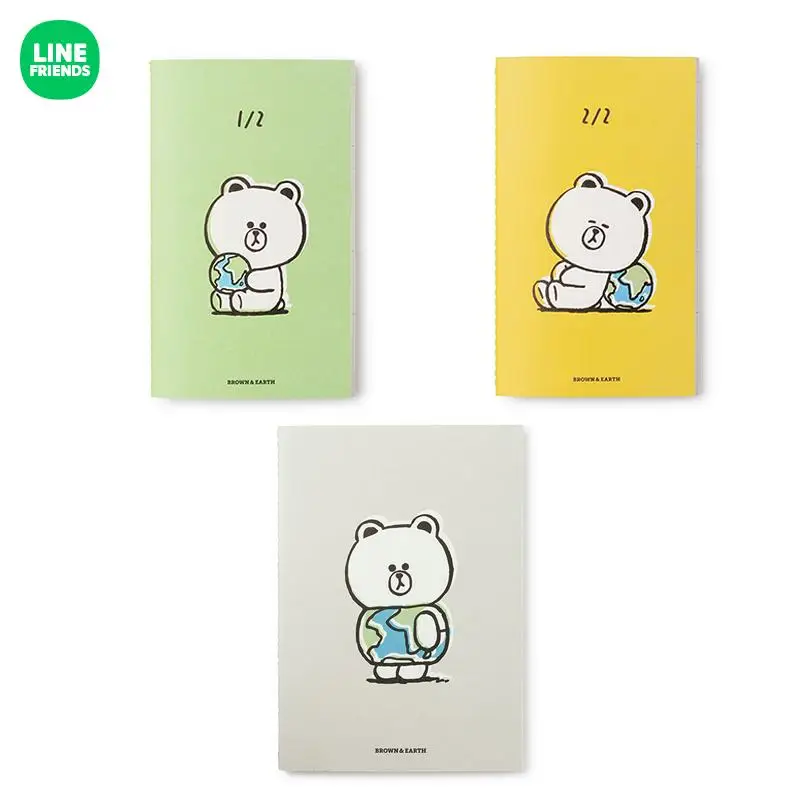 

Kawaii Brown Notebook Creative Cartoon Book Stationery Student School Sketchbook Portable Notepad Cute Animal Girl Boys Gift
