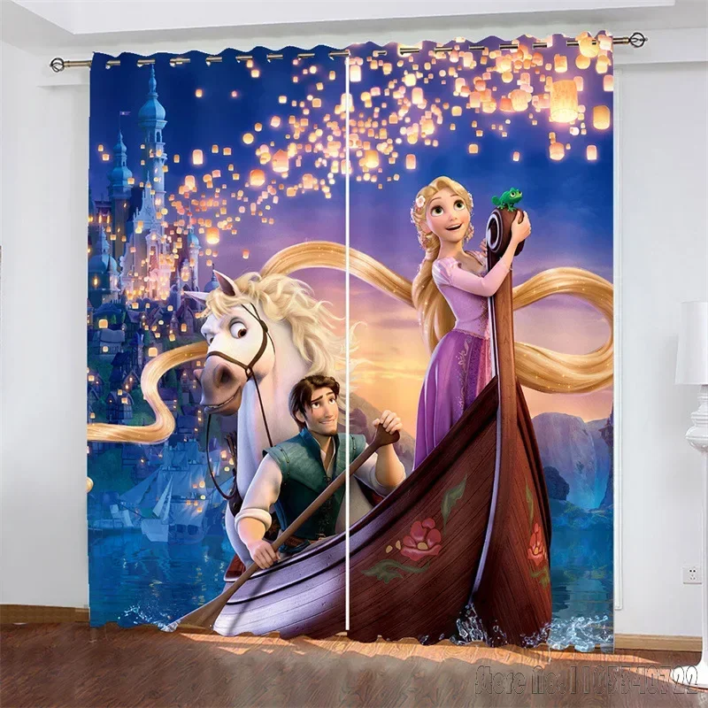 Дисней Принц и принцесса Белль оконная занавеска с 3D принтом затемняющие шторы