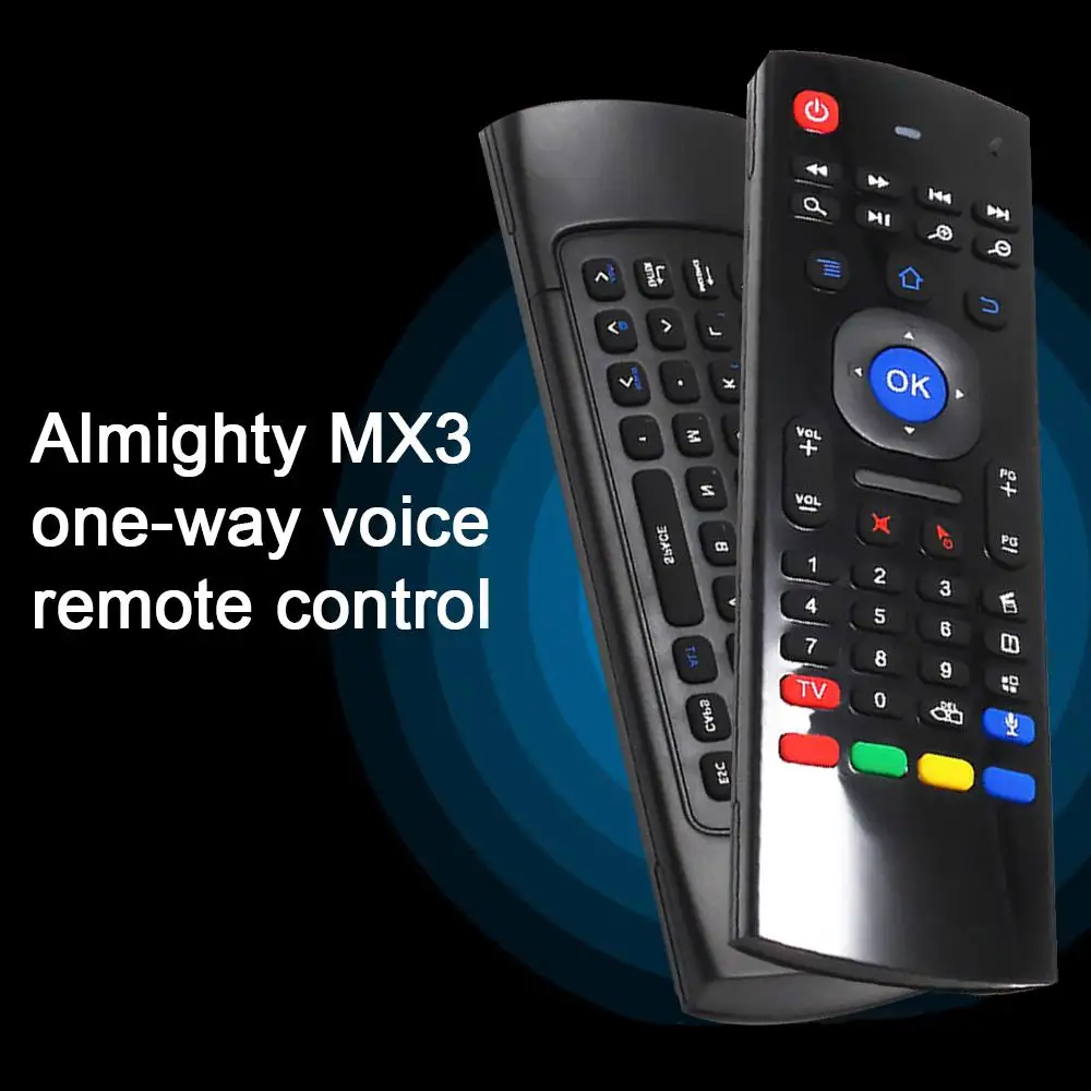 

Wireless Keyboard Fly Mouse MX3 2.4G MX3 Mouse Smart Voice Remote Control RF MX3-M smart remote control with voice fly mouse