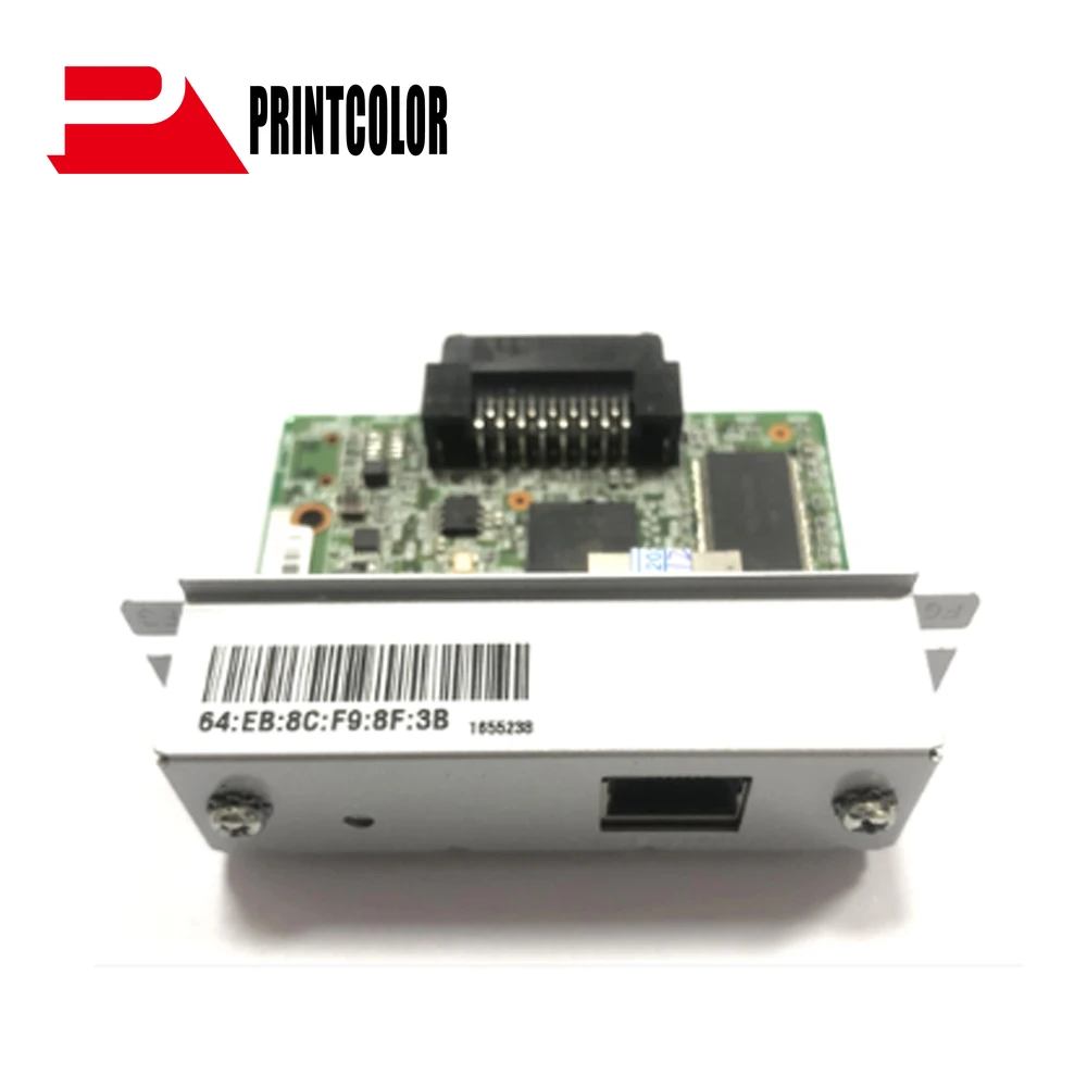 

1X интерфейс Ethernet для Epson TM U220B 220PB 220PD 220PA TM T81 T82II T88III T88IV T88V T70 T90 L фотоинтерфейсы C32C824541