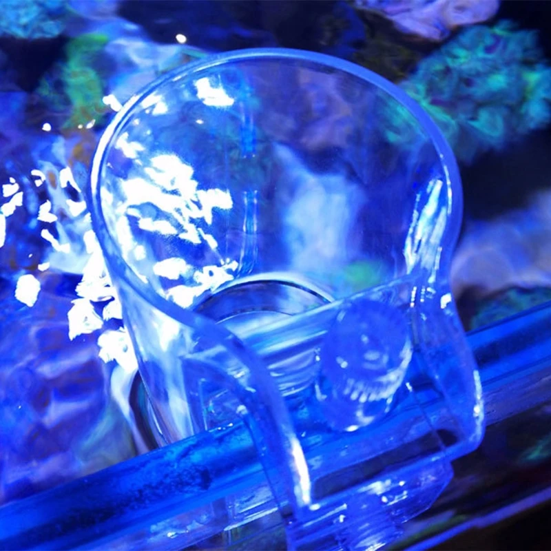 Кольцо для кормления аквариума плавающее ведро круглая кормушка прозрачная