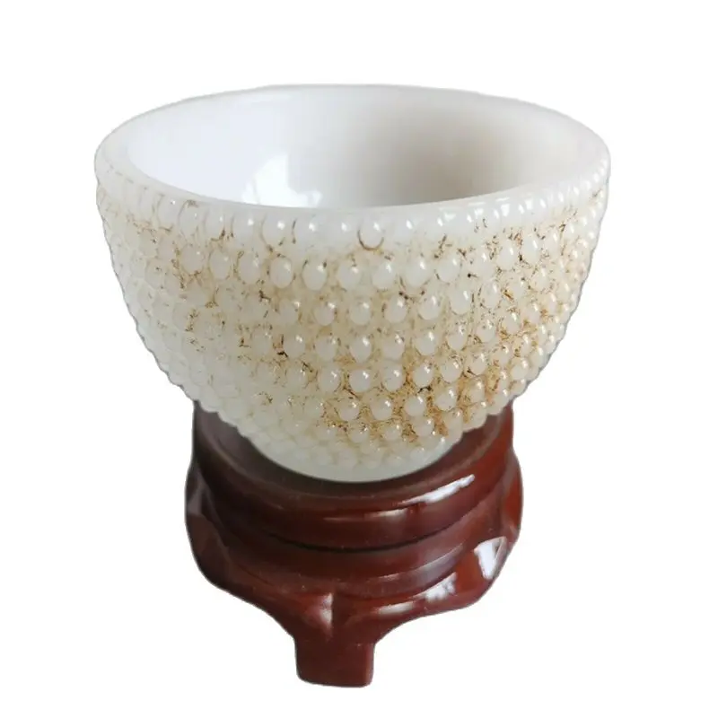 

Collect Bowl Glazed Relief Beads From Rural Collection Old Beijing
