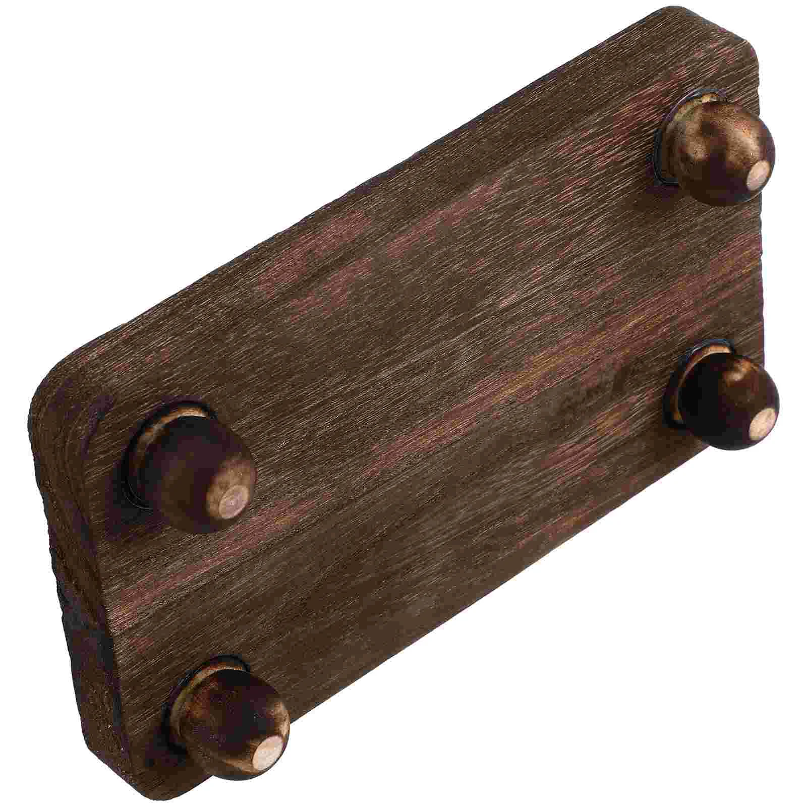 Основание из цельного дерева простой ароматерапевтический органайзер для