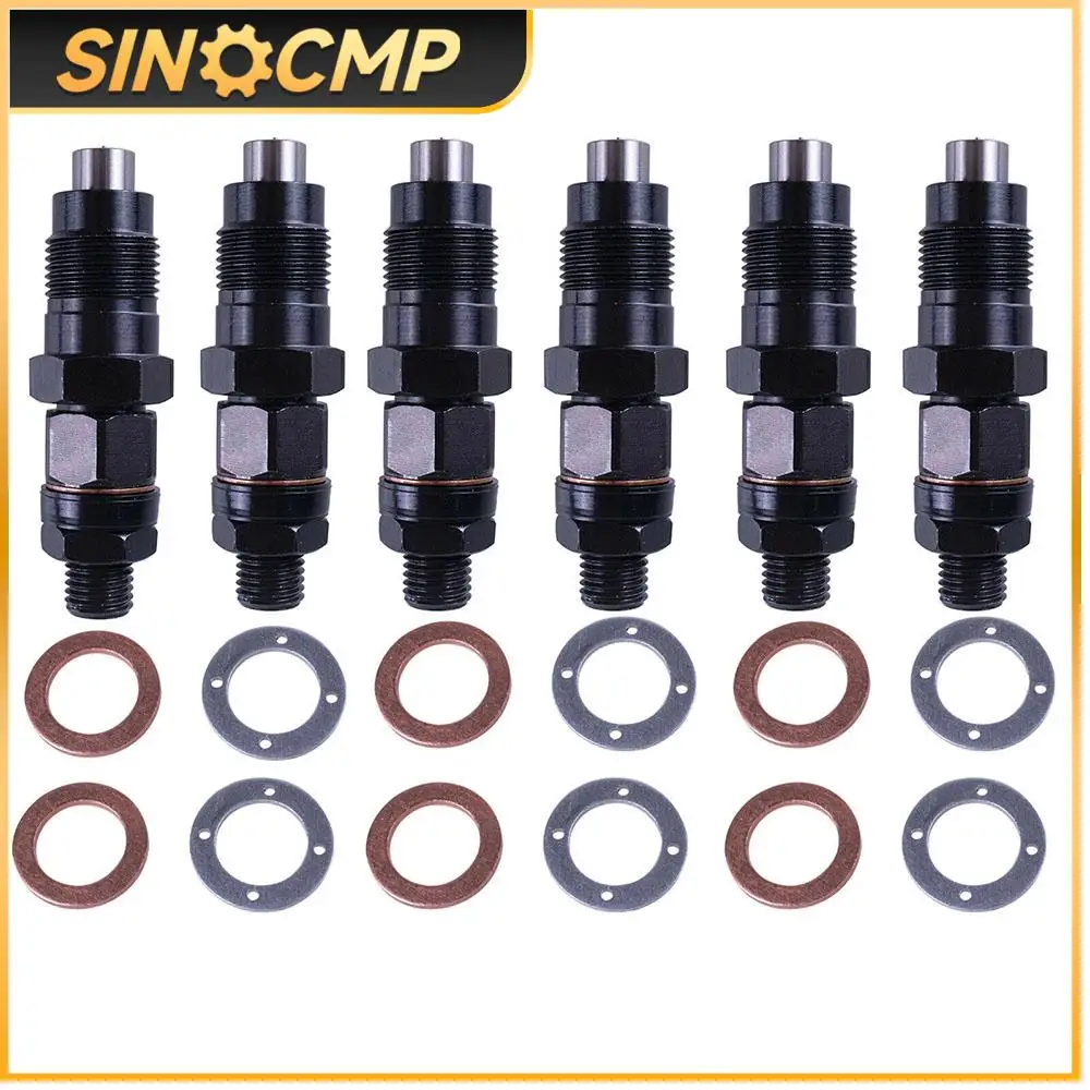 6 шт. новый набор форсунок дизельного топлива для Nissan Patrol GU Y61 TD42 TD42T