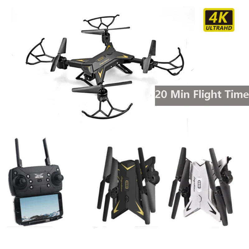 

Квадрокоптер KY601s, 2,4 ГГц, Wi-Fi, FPV, HD-камера
