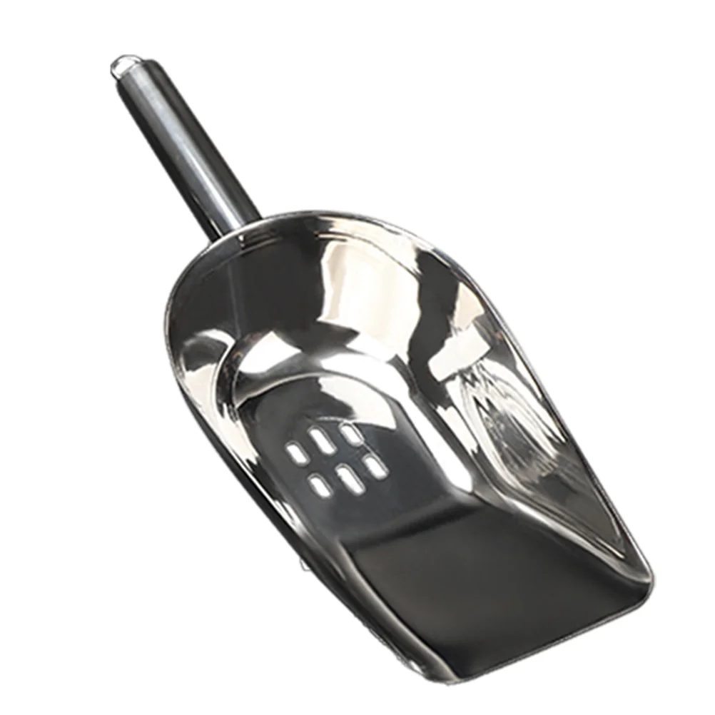 

Metal Filter Ice Scoop Cube Candy Loose Tea Stainless Steel Kitchen Supply