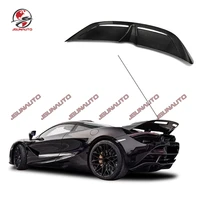 high qulity real carbon fiber for mclaren 720s 2017 2021 m style rear wing trunk lip rear spoiler for 720s 720s coupe spider