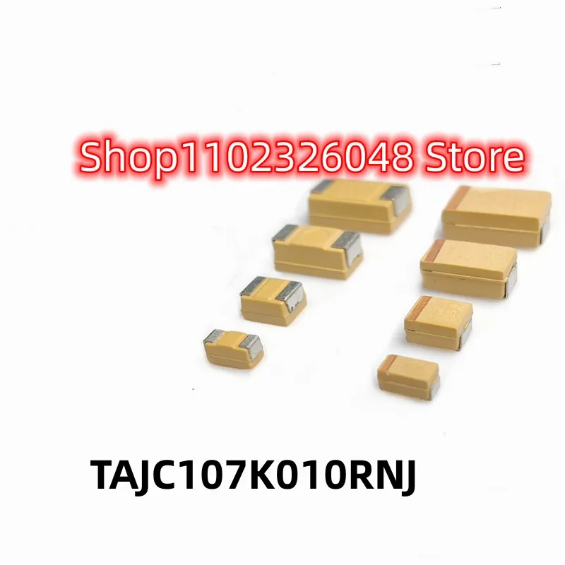 

10PCS 6032 Yellow Patch Tantalum Capacitor Type C 10V 100UF ±10% 107A TAJC107K010RNJ Need More Quantity, Contact Me IN STOCK