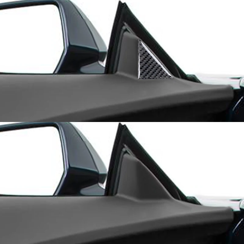 Декоративная наклейка на крышку передней двери стикер из углеродного волокна