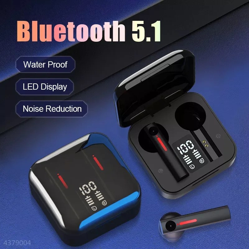 

Sports Bluetooth Wireless Headphones with Mic IPX5 Waterproof Ear Hooks Bluetooth Earphones HiFi Stereo Music Earbuds for Phone