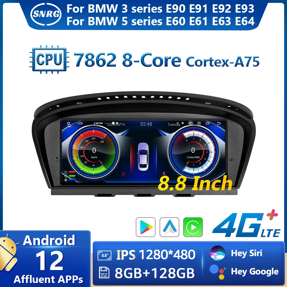 

SNRG для BMW E90 E91 E92 E93 E60 E61 E63 E64 CCC CIC Android автомобильный радиоприемник Bluetooth Carplay Автомобильный мультимедийный стереоприемник