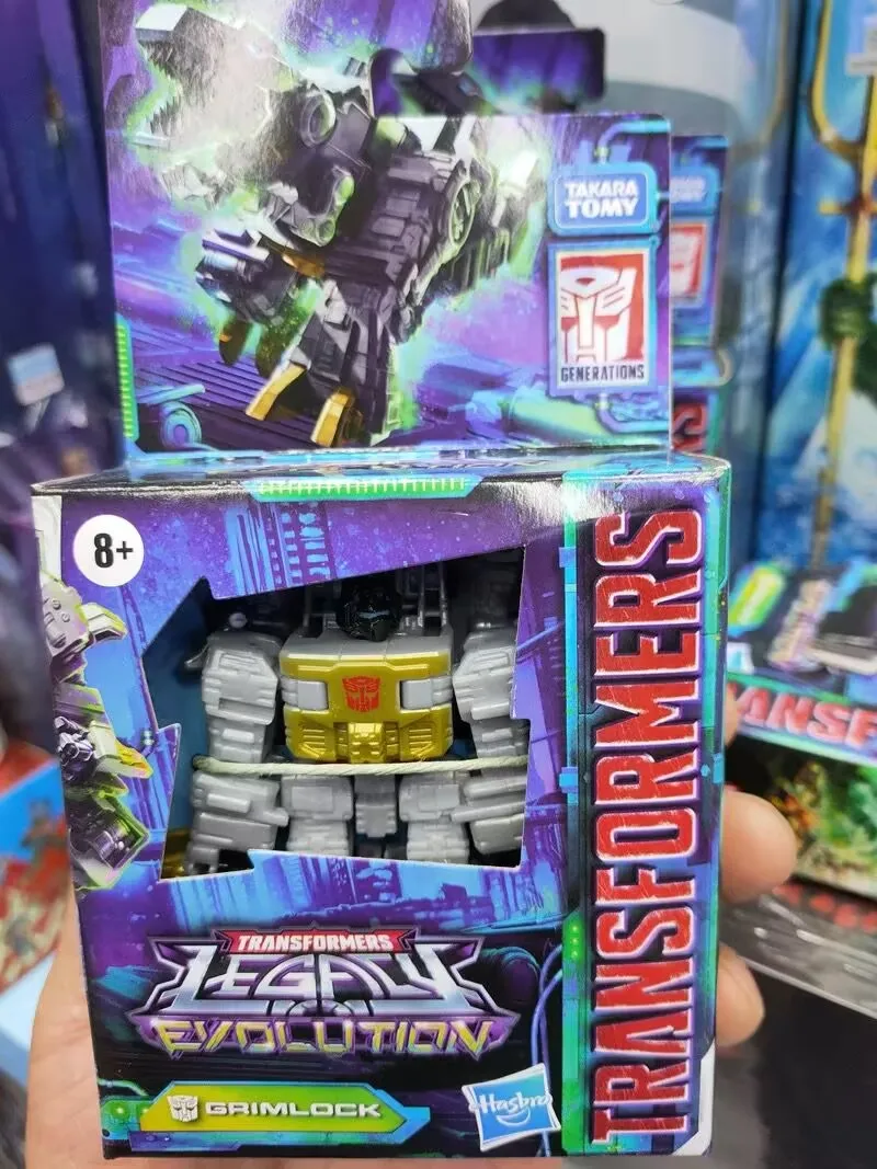 Фото Takara Tomy Hasbro Трансформеры Grimlock Фигурка Игрушка Робот Украшения Фигурка Игрушки Подарок На День Рождения 8 см №1