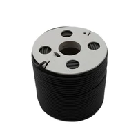 100 meters 4mm dia pvc welding rod floor reel roll flexible semi rigid dark grey