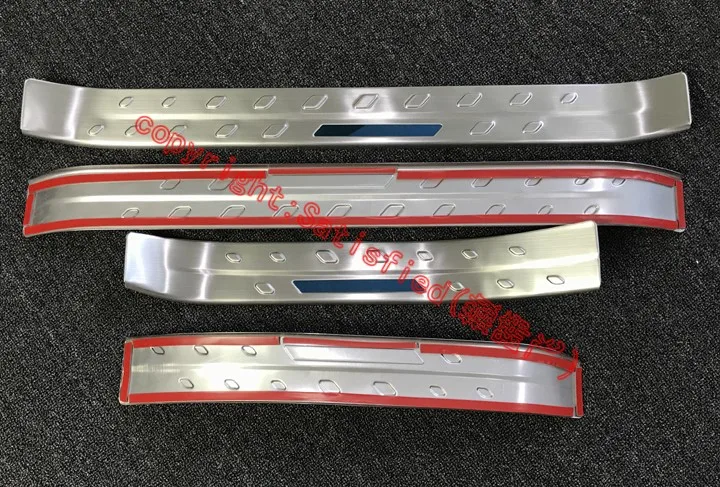 Защитные накладки на порог из нержавеющей стали для Toyota C-HR CHR 2017 2018 2019