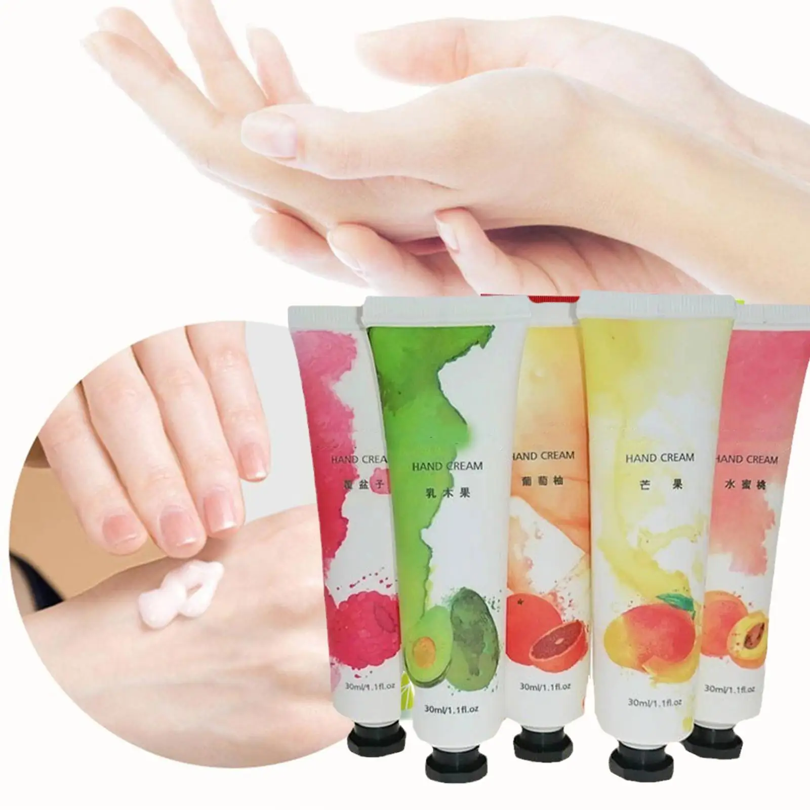 

Крем для рук с фруктовым вкусом, увлажняющий, не жирный, 30 г