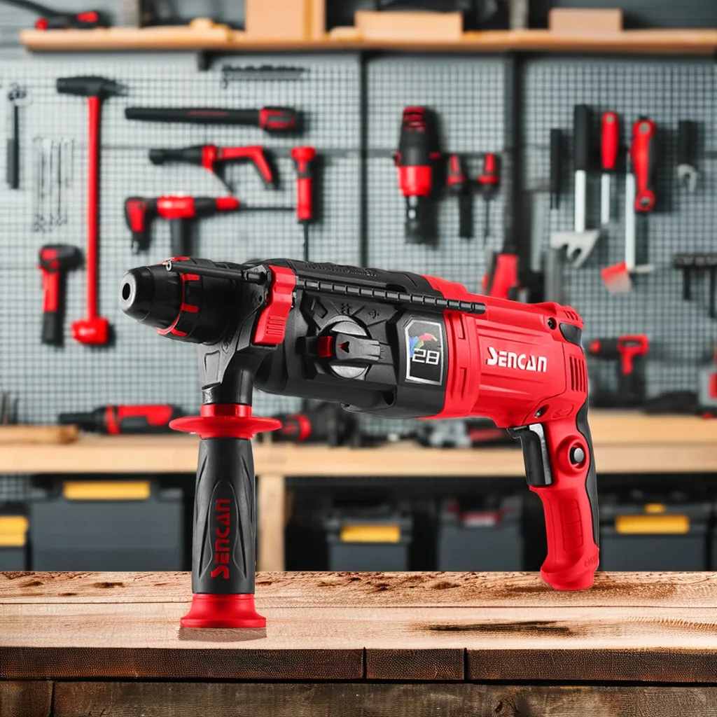Электрический перфоратор SENCAN 28 мм 900 Вт с регулируемой скоростью 110 В модель