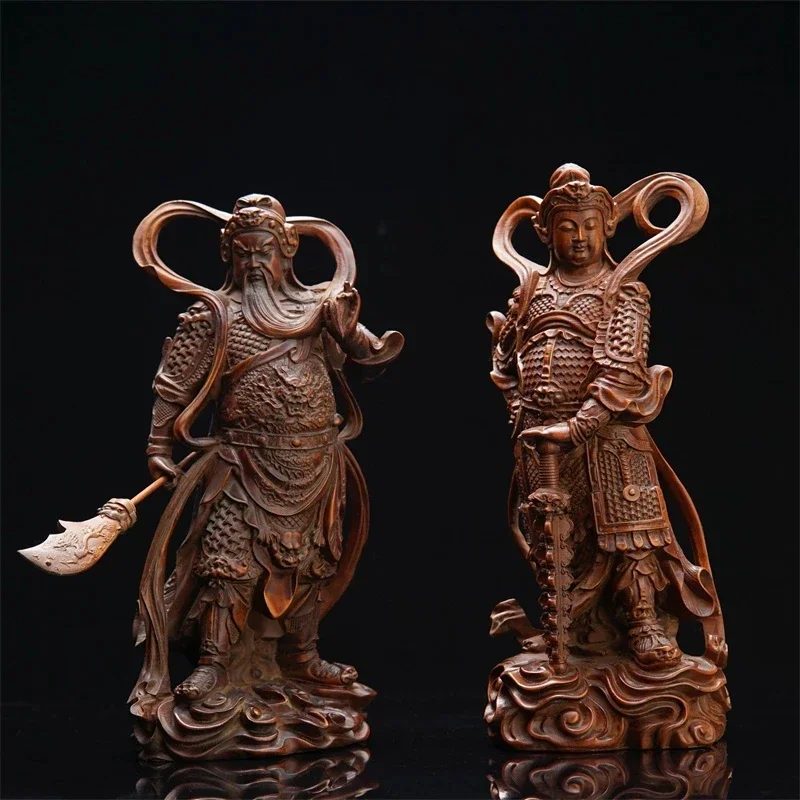 Дверные Будды Gavin Веды Статуя Weituo Guan Yu Орнамент Guan Gong Резьба по дереву Домашний декор (art.: 3920ccda83d96) - 3920ccda83d96